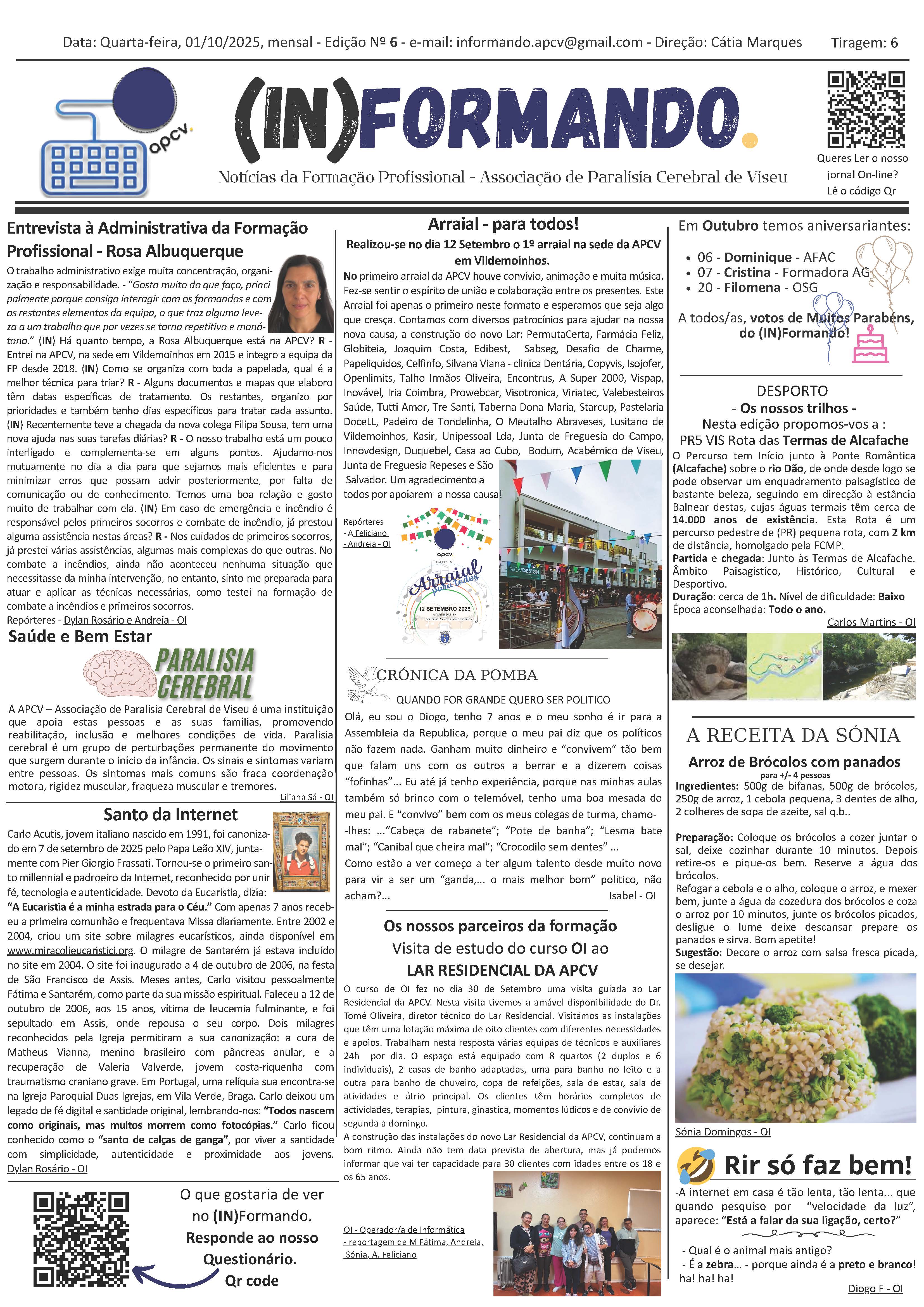 Jornal (IN)formando N.º6